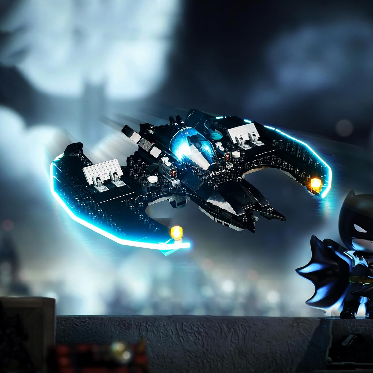 BrickBling LED Lighting Compatible with Lego 76265 DC Batwing vs. The Joker Set, Creative Light Kit, No Model Included