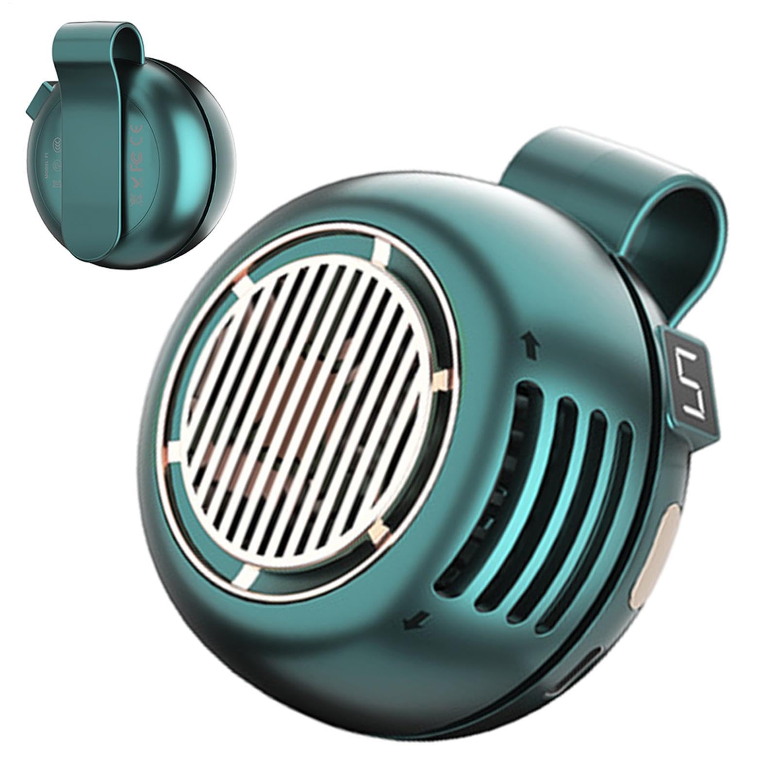 Ventilador sin aspas silencioso y mini enfriador personal recargable con clip