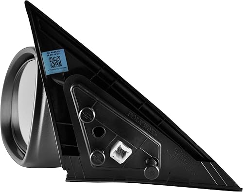 Miniatura 3 de Espejo retrovisor lateral del conductor y del pasajero para Nissan Altima 2005-2006 - Funciona con energía, no plegable, sin pintar, NI1321156,