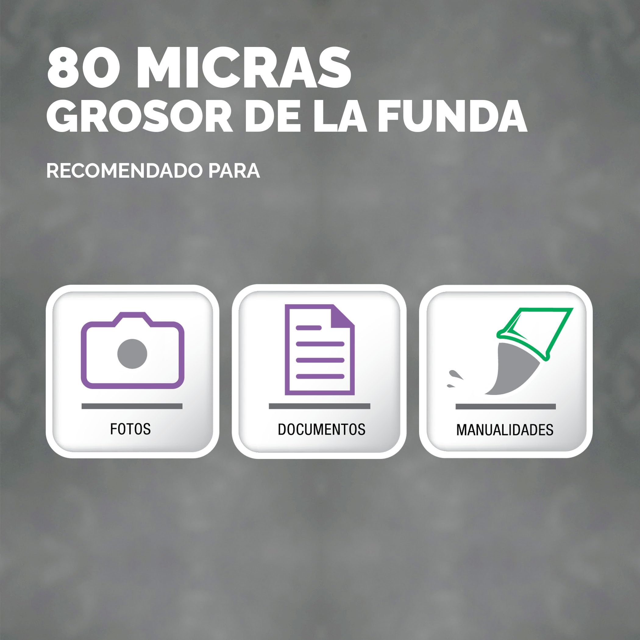 Fellowes Fundas de Plastificar A4, acabado brillo, adhesivas, 25 hojas, 160 micras (2 x 80 micras), acabado de calidad, adecuadas para fotos y avisos