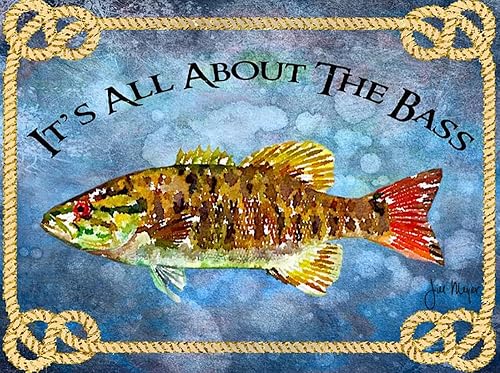 buyartforless CAN JM1814 - Lienzo decorativo para pared, 18 x 24 pulgadas, color azul