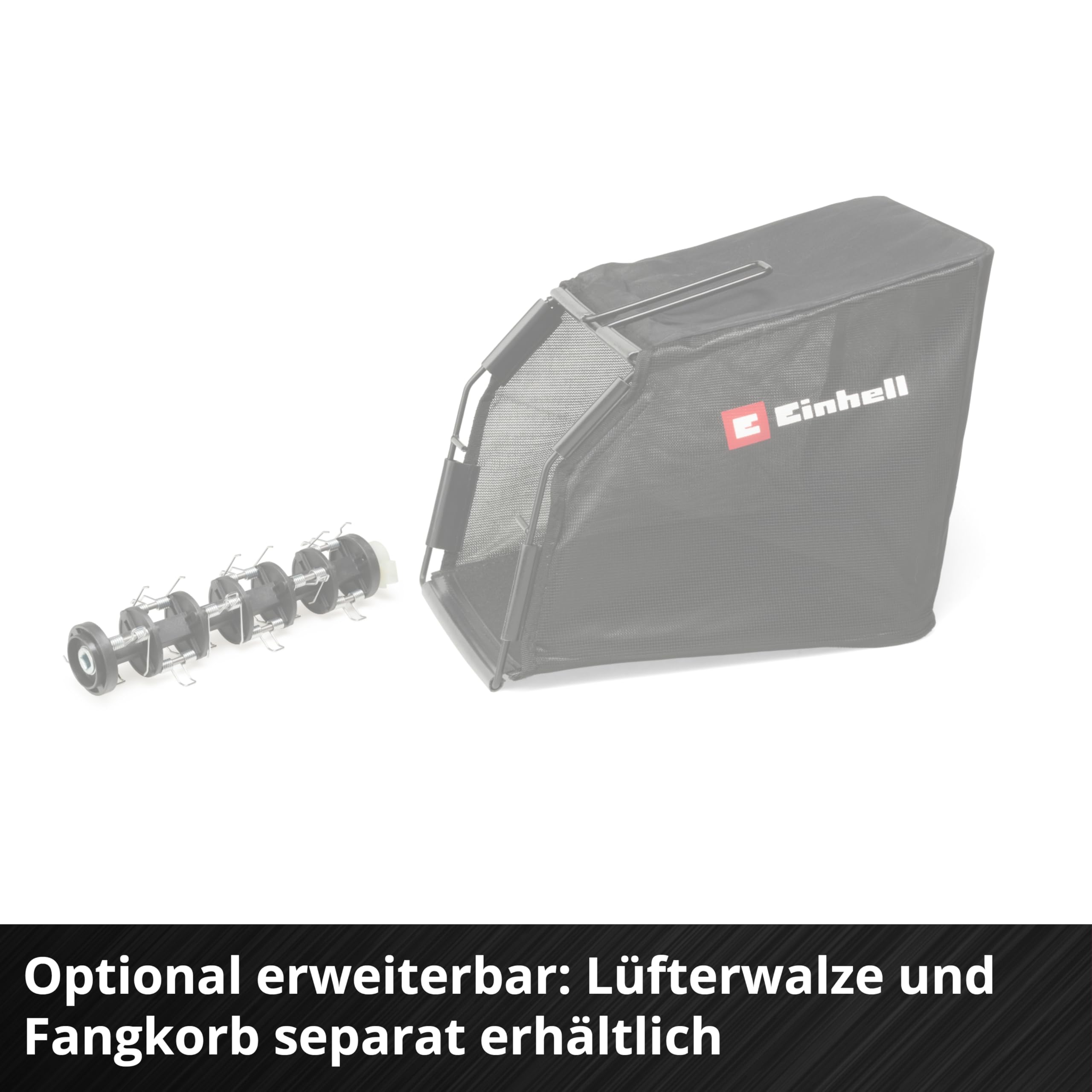 Einhell Akku-Vertikutierer GC-SC 18/28 Li (1x 4,0 Ah) Power X-Change (18 V, Brushless, 28 cm Messerwalze, 3-stufige Arbeitstiefeneinstellung, inkl. 1x 4,0 Ah Akku & Ladegerät)