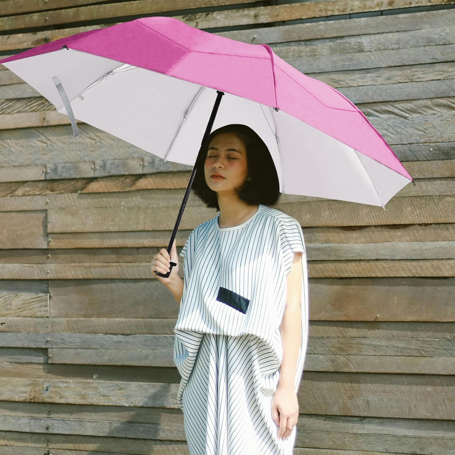 Travel Umbrella, Umbrellas Bulk, 5 Colors Travel Folding Umbrellas, Exquisite Appearance, Easy To Carry, Suitable For Sunny Days And Rainy Days - Image 3