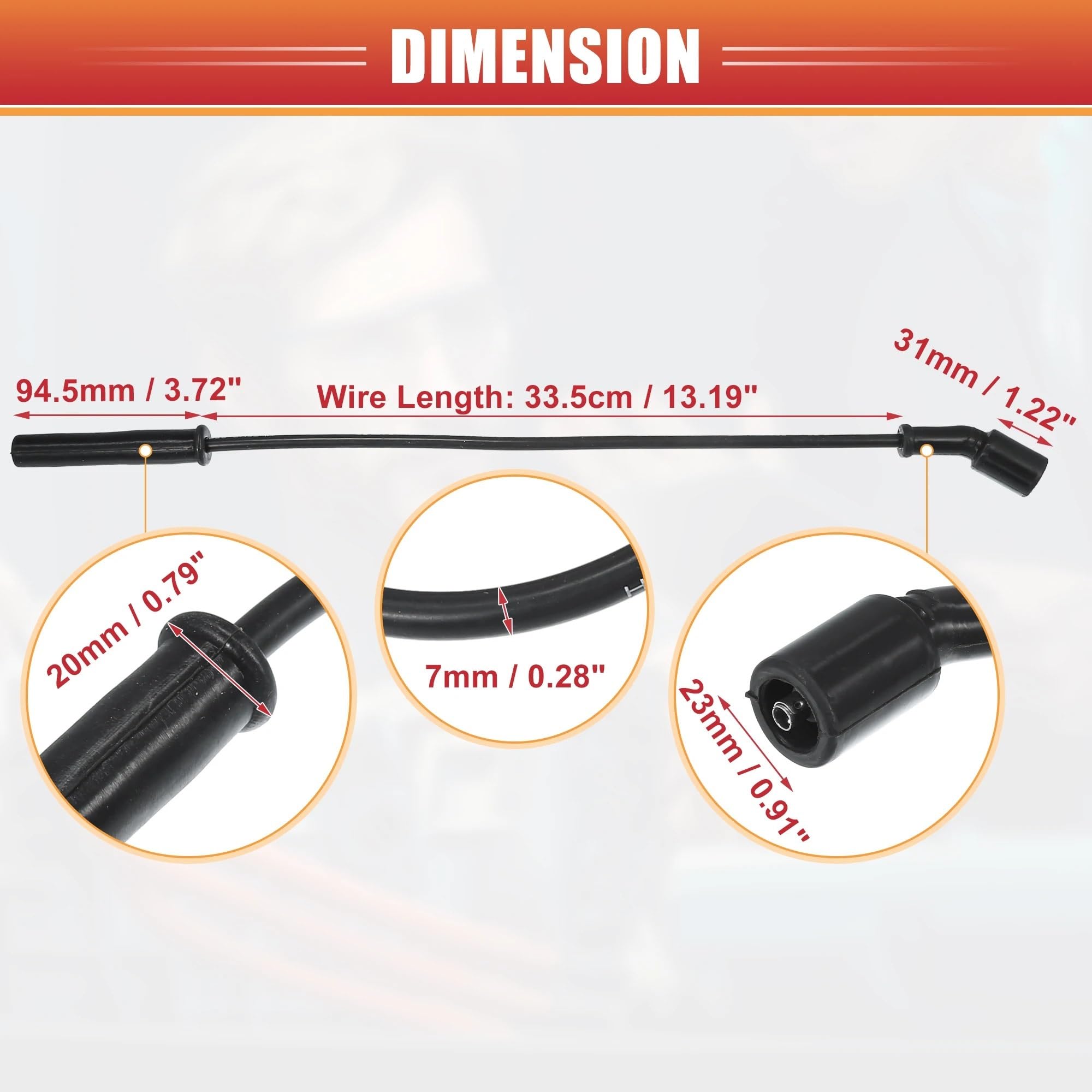 cables bujías coche 5149051AC Para Jeep Para Commander