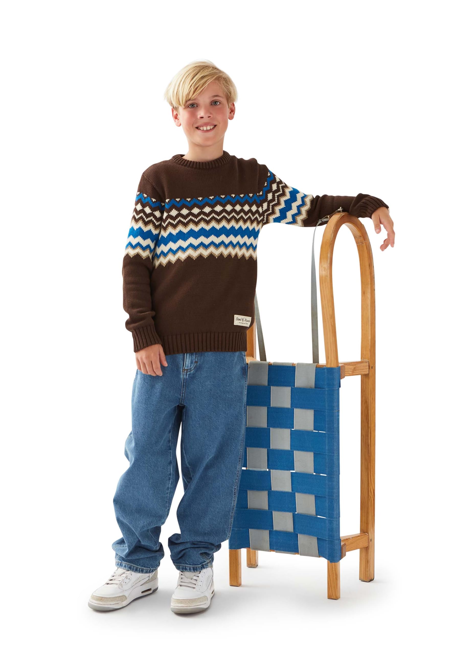 Band of Rascals Kinder Strickpullover Brave aus Bio-Baumwolle