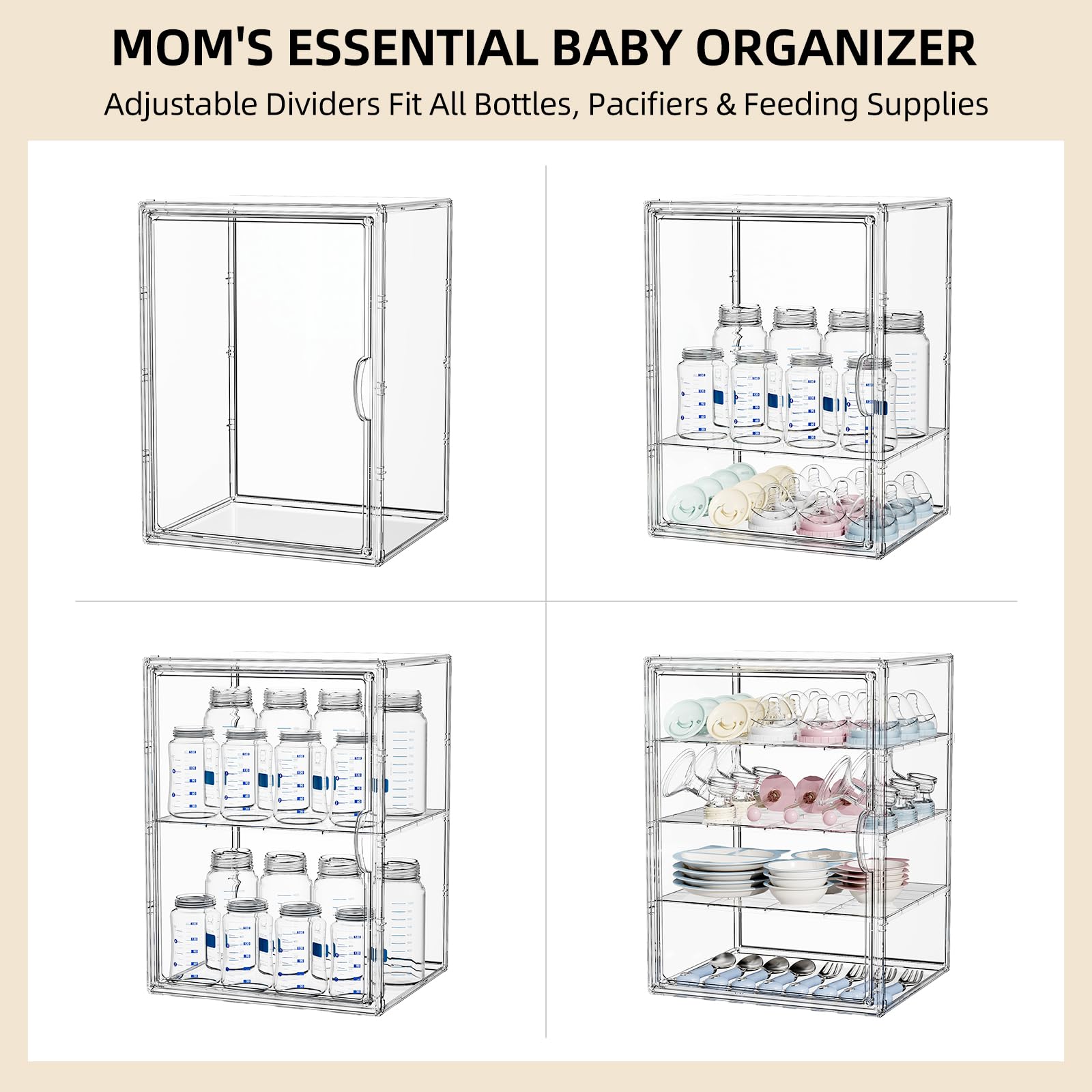 Babyflaschen-Organizer (XXX-Large)