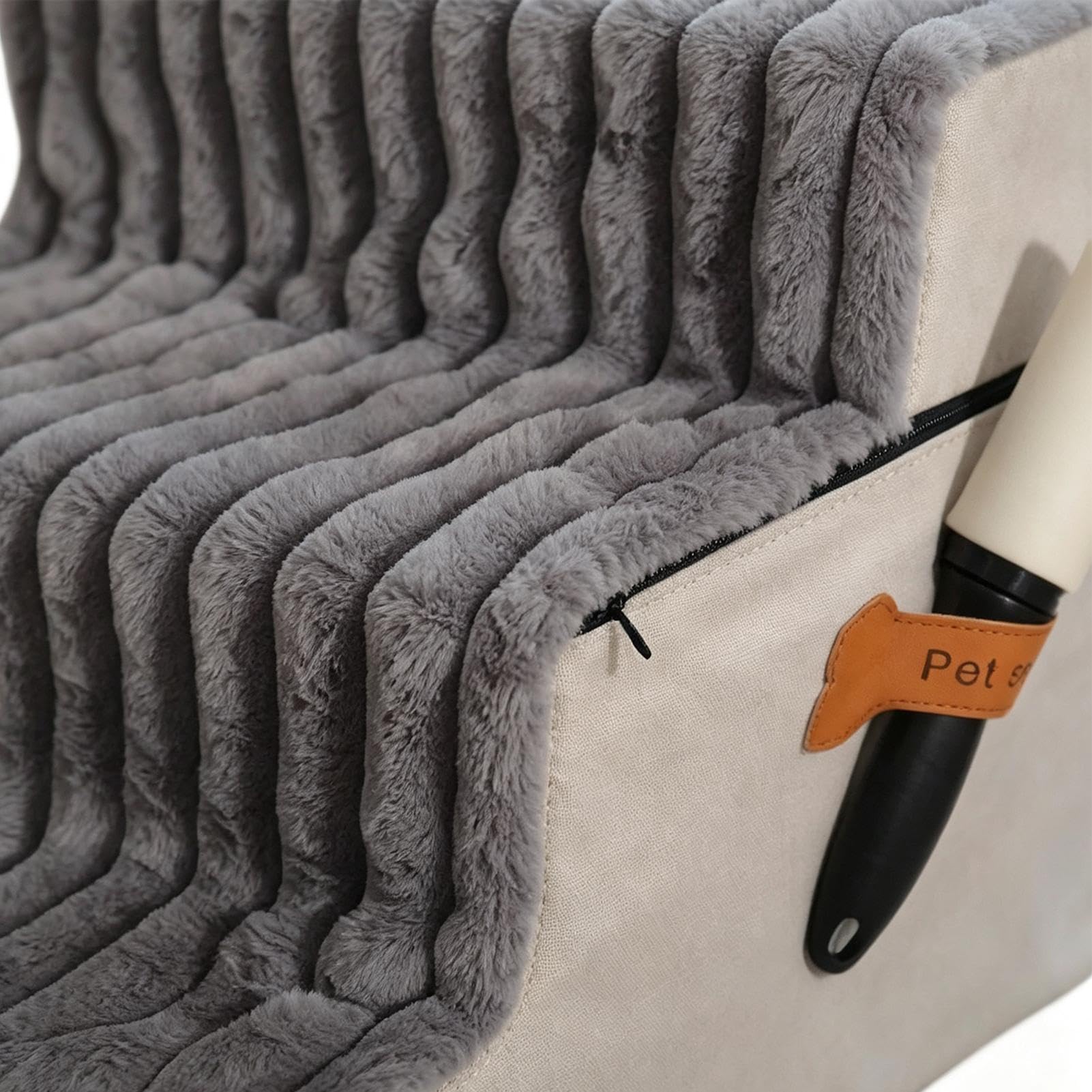 Escalón Canino Rampa Gruesa Antideslizante Ligera Y Desmontable para | Escaleras equilibradas de cama de perro Para Perros Mayores Cachorros Pequeños Gatos Balcón Terraza Sofá Apartamento