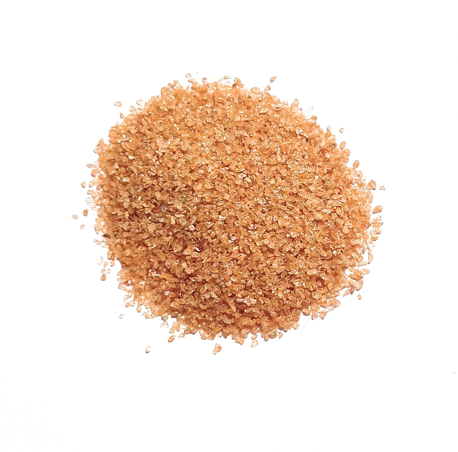 400 Ct, Natural Hessonite Garnet Coarse Crushed Gemstone -1 MM, Great for Mineral Art, Resin Art, Jewelry Making, Inlay Work, Woodworking