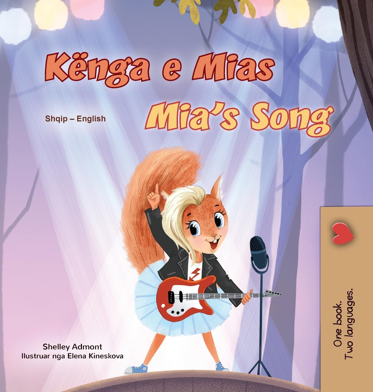 Mia's Song (Albanian English Bilingual Children's Book) (Albanian English Bilingual Collection)