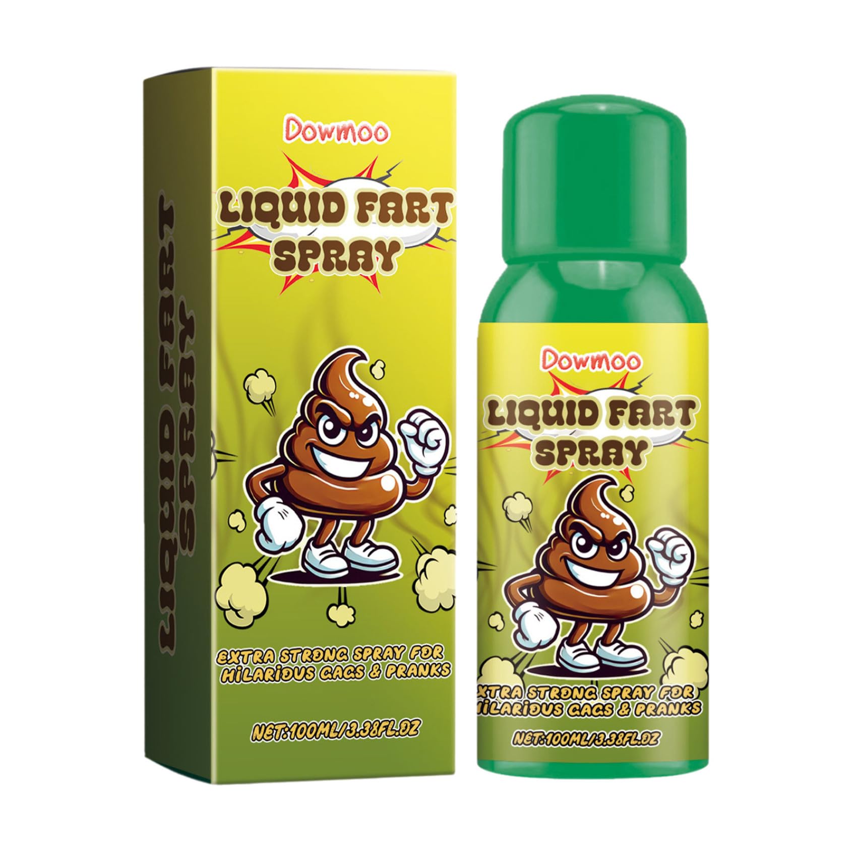 Rswnyirn Stink Fart Spray Extra Strong – Hilarious and Funny Gag and Pranks Game for Themed Party Type 8 One Size