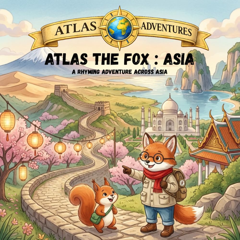 Atlas the Fox : ASIA: A RHYMING ADVENTURE ACROSS ASIA (Atlas Adventures)