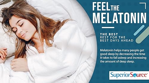 Miniatura 6 de Superior Source Melatonina 3 mg, tabletas microlingües de disolución rápida, 60 unidades, con manzanilla, apoyo natural para dormir, melatonina,