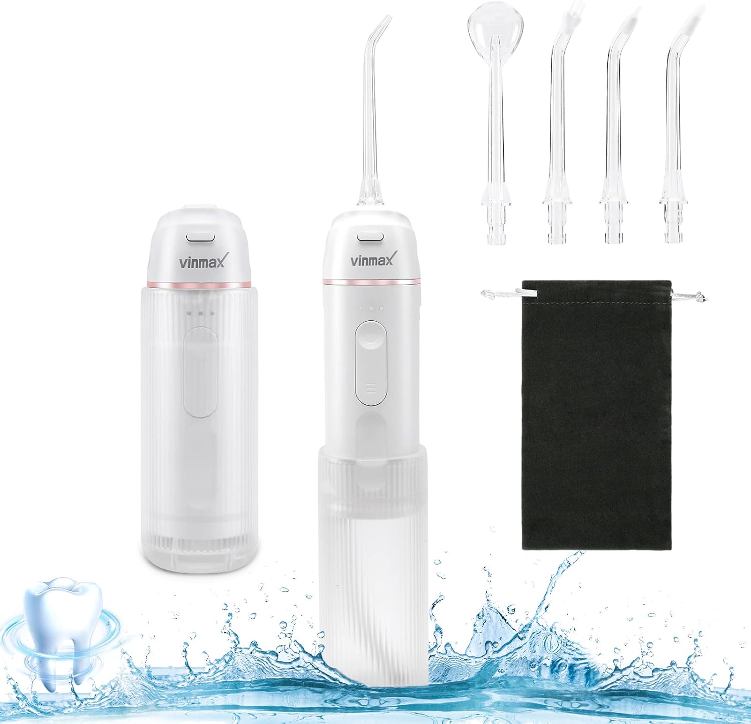 Water Flosser，Vinmax Portable Cordless