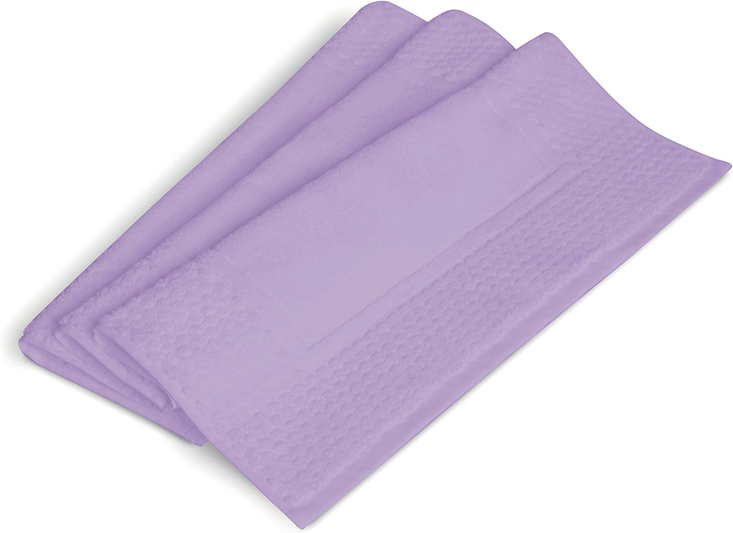 Excelsa Bath Mat, Cotton, Purple, 50 x 80 cm, 50 x 80 cm (Rectangular)