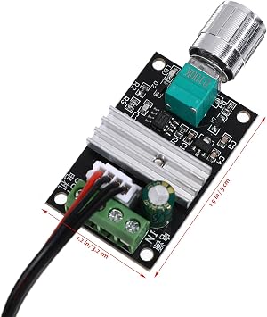 1203BB 6V 12V 3A 80W DC Motor Speed Controller (PWM) Adjustable Motor Driver