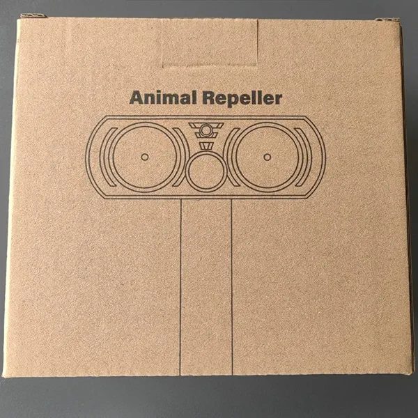 Solar Ultrasonic Animal Repellent, Dual Ultrasound, No Flash