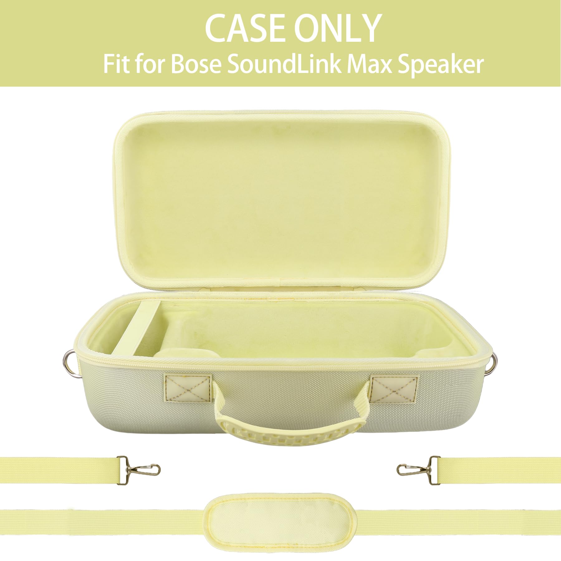 Custodia Rigida Co2CREA Per Bose SoundLink Home – Borsa Da Viaggio Con Scomparto Per Accessori, Impermeabile E Antipolvere
