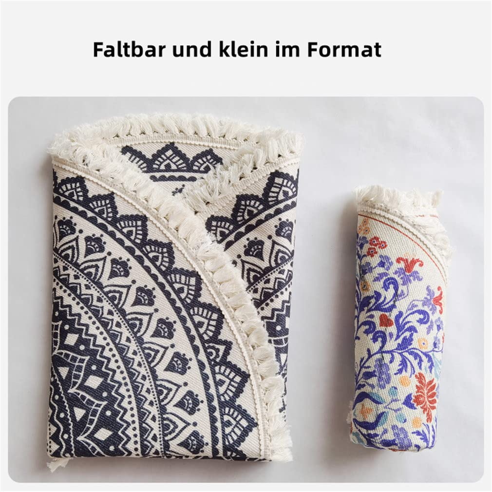 Grijze macramé tafelloper, boho, katoenen vlas, tafelloper met kwasten