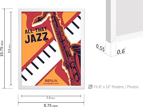 Vista 406 de Poster Master Póster de jazz vintage, impresión retro del festival de jazz de París, arte musical, regalo ideal para hombres, mujeres, músicos