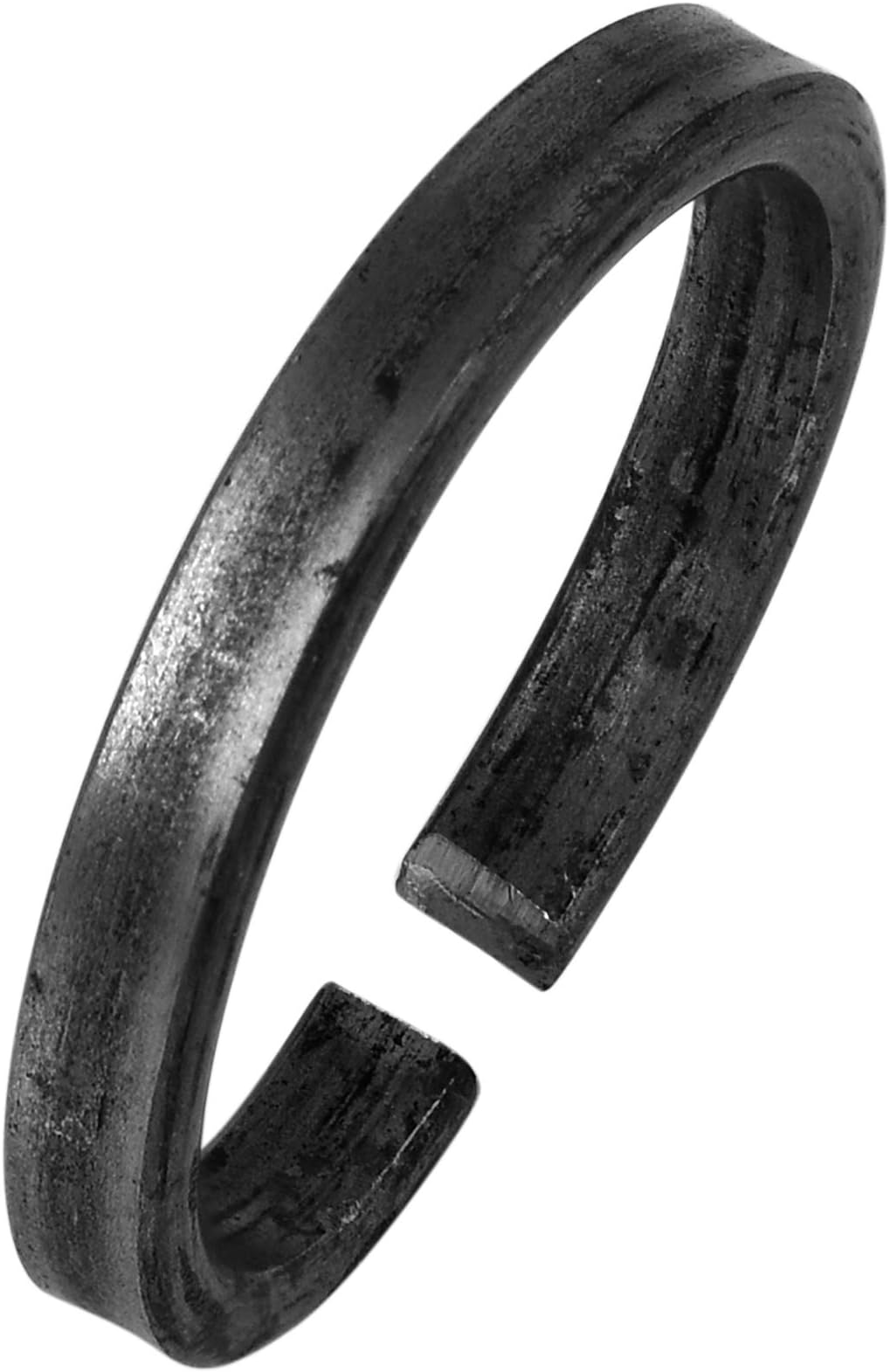 Memoir Womens Iron Horse Shoe Kale Ghode Ki Naal Ka Challa Fingerrring For Shani(Orni8151N)