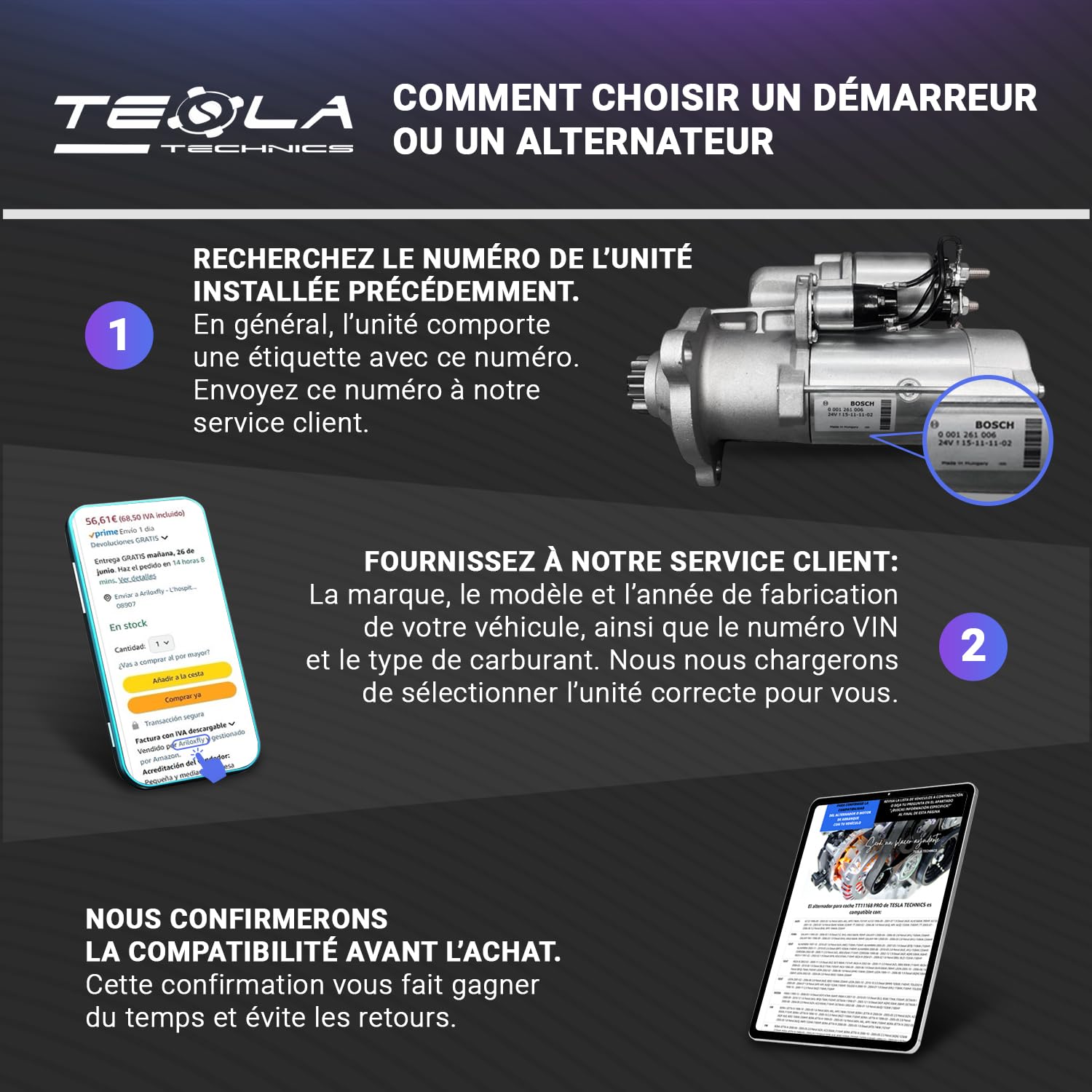 TT13267 PRO Alternateur pour voiture 12V 30A Compatible avec tracteur MASSEY FERGUSON. Excellent rapport qualité-prix. Installation facile et garantie.