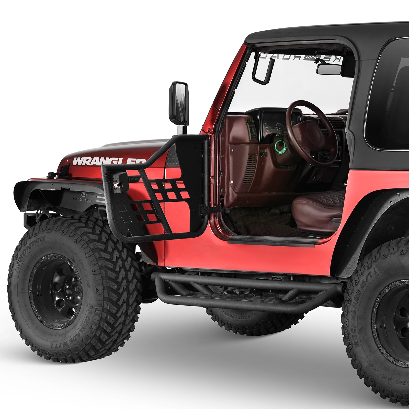 u-Box Wrangler Half Doors Off Road Summer Door Guard Compatible with Jeep Wrangler TJ 1997-2006 product thumbnail 5