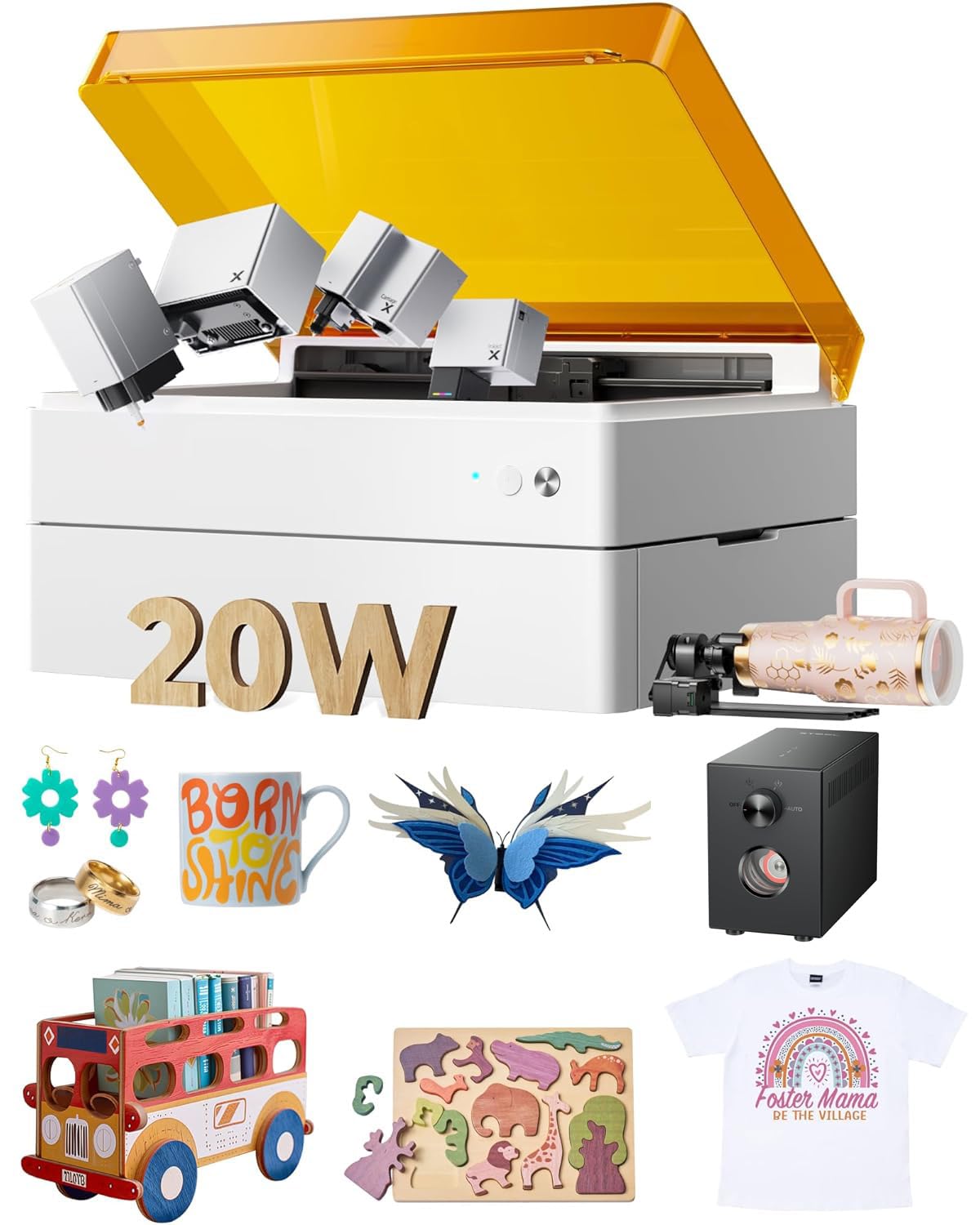 Amazon.com: xTool M1 Ultra Laser Engraving Machine, 4-in-1 Craft