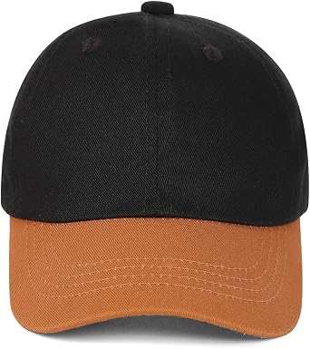 Baby Baseball Cap Toddler Baseball Hat for Boys & Girls - Cotton Infant Sun Hat Adjustable Size for 6M-6Y