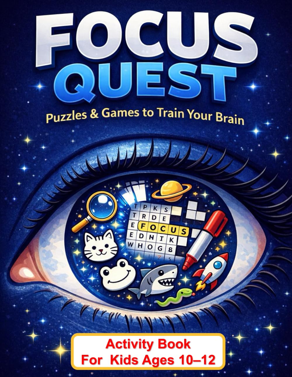 Focus Quest: Puzzles & Games to Train Your Brain