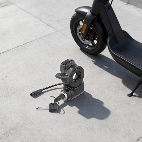 Throttle Switch For Kukirin For G2 For Master Electric Scooters With Integrated Door Lock Functionality For Unified Power And Management