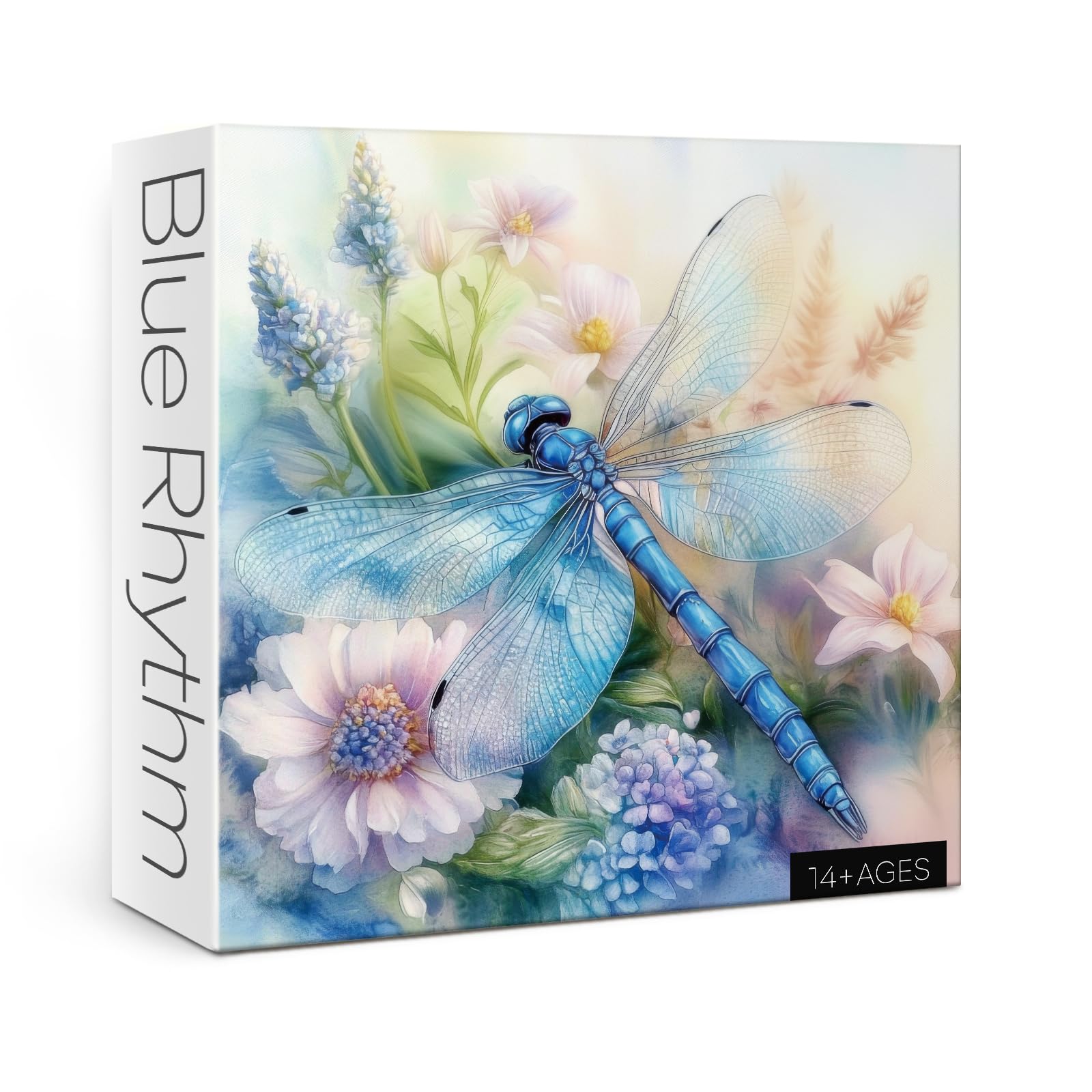 Amazon.com : Larkipuzz Beautiful Dragonfly Flower Puzzles for