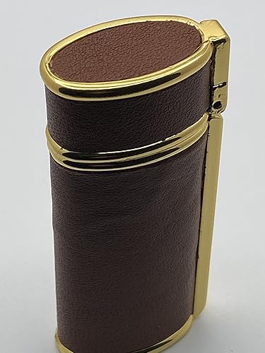 Miniatura 1 de Caja de encendedor chapada en oro marrón