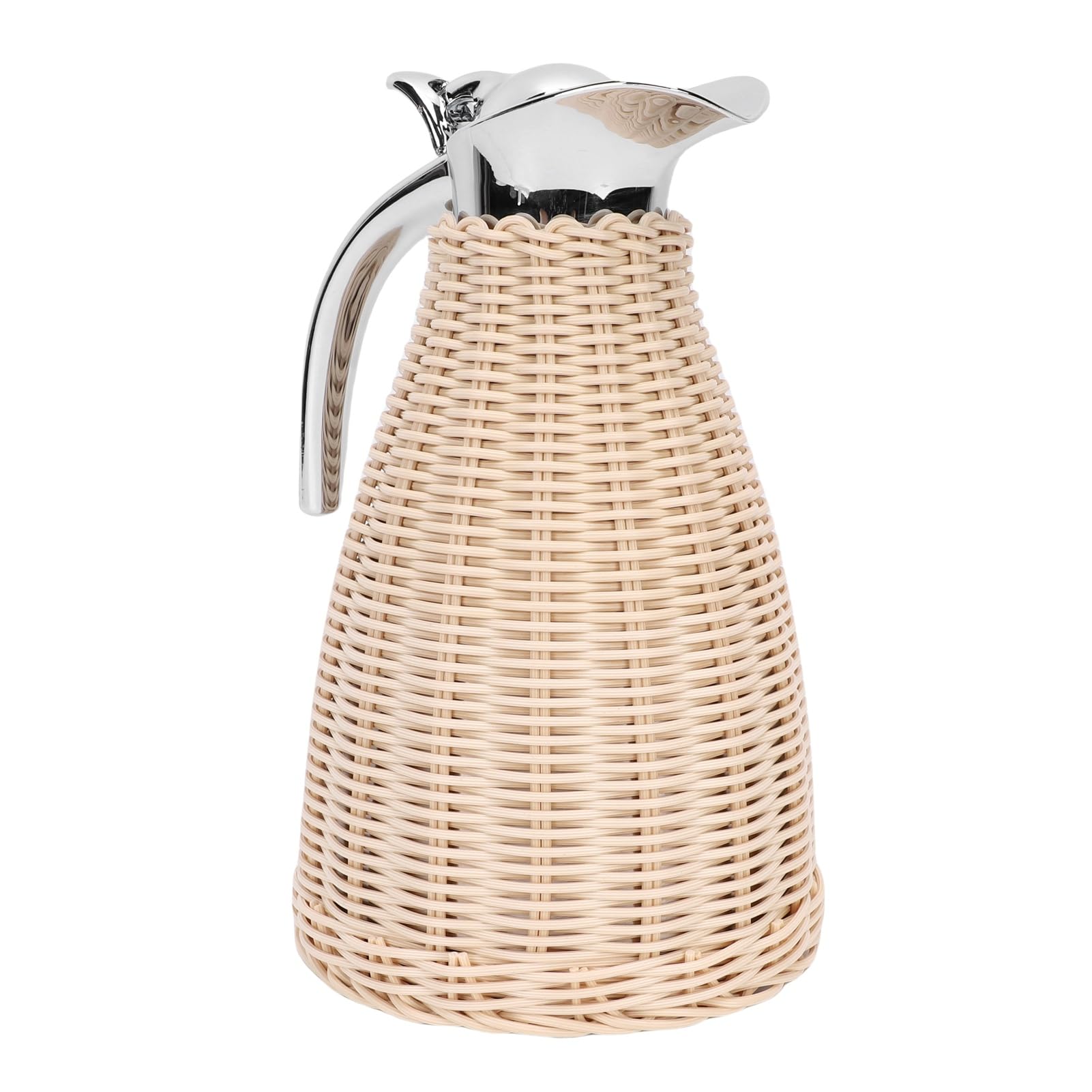 Brocca Termica in Rattan Intrecciato 1,5L per Bevande Calde e