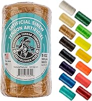 Vista 31 de Sinew 4oz 450ft Black 5ply 70lb Tendón Artificial de Prueba de 70lb para Cuentas, Costura de Cuero, Atrapasueños y Más