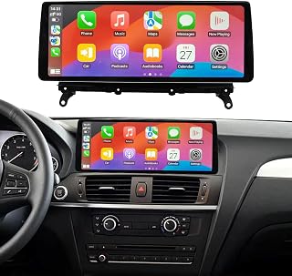 12.3" Ultra-Narrow CarPlay Screen for BMW X3 X4 F25 F26 NBT 2013-2016