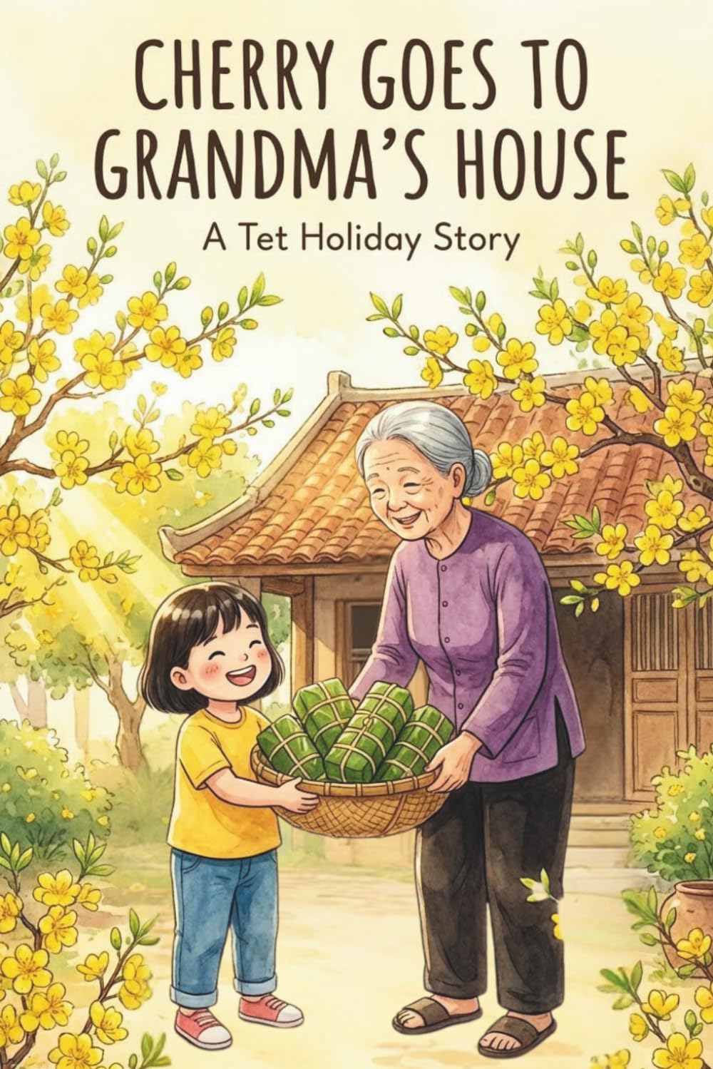 Cherry Goes to Grandma’s House: A Tet holiday story: A Heartwarming Children’s Story About Vietnamese Lunar New Year (Tet), Family Traditions, and Making Banh Tet for Kids Ages 4-8