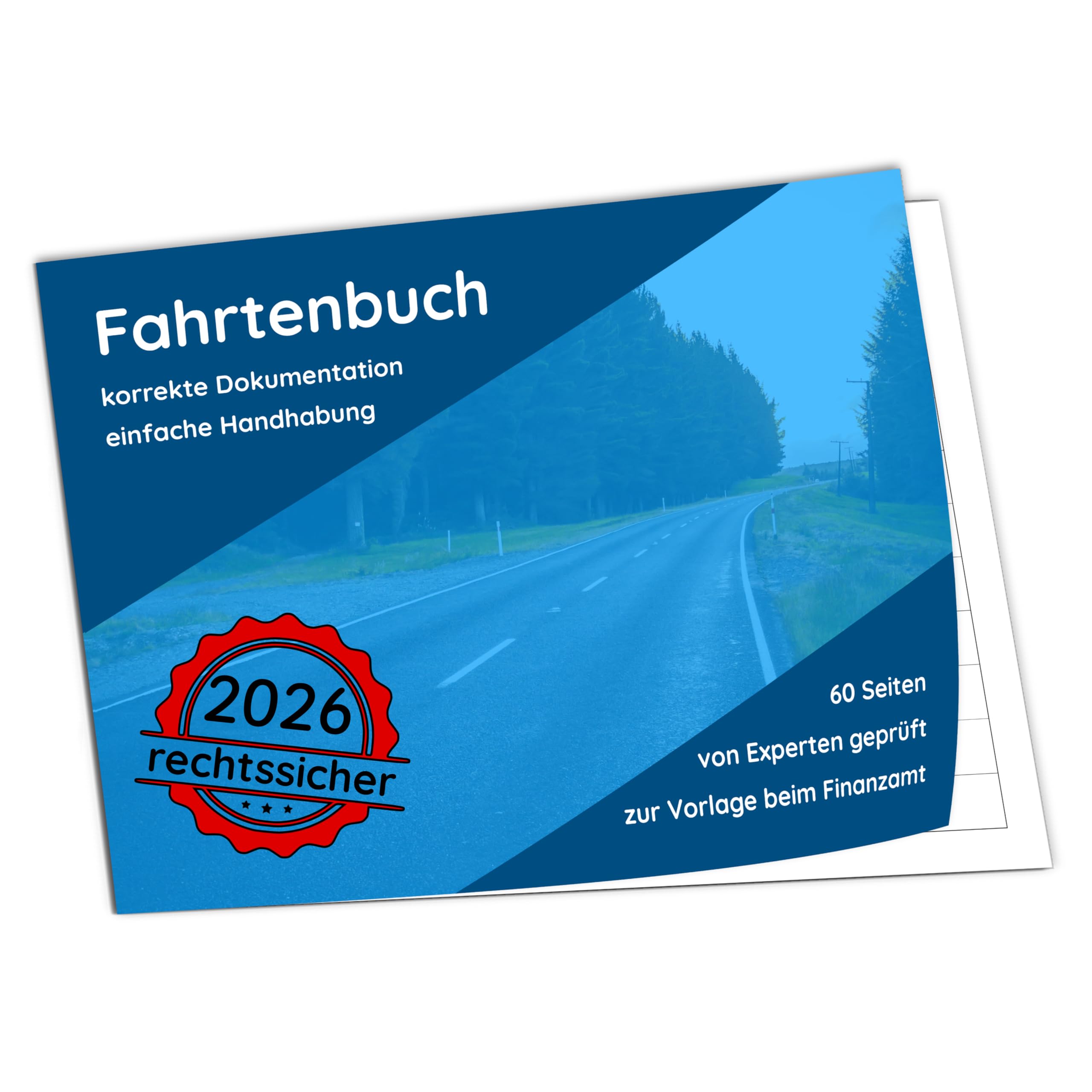 1 | 3 | 10 Fahrtenbuch PKW Finanzamt anerkannt A6 Deutschland Österreich LKW Fahrtenbücher 2026 Private Geschäftliche Fahrten 60 Seiten