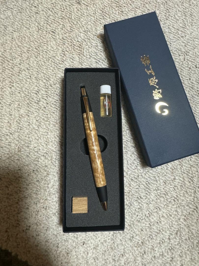 Amazon.co.jp: 野原工芸 タモ波杢 ボールペン TE : 文房具・オフィス用品