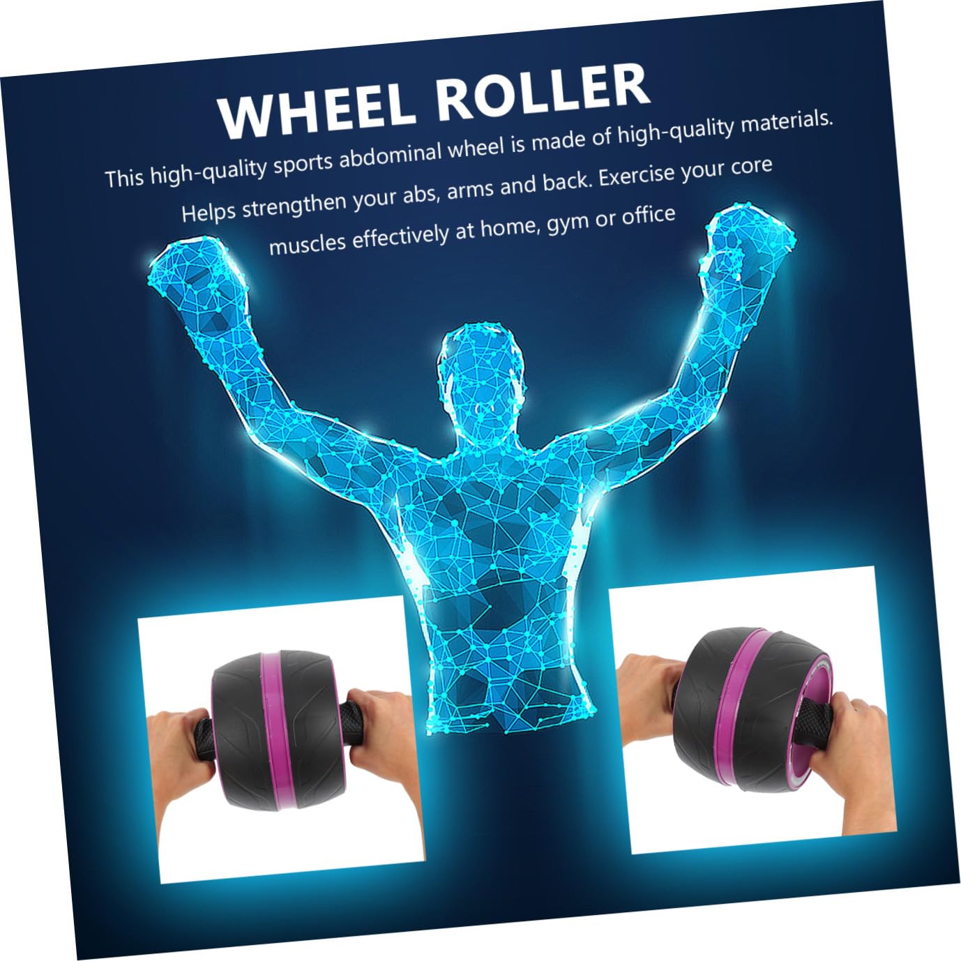 attrezzature per esercizi esercizio Allenamento allenatore ruota formazione muscolo attrezzatura sport esercizi palestra gym set delle ruote ab macchina AbS Grey