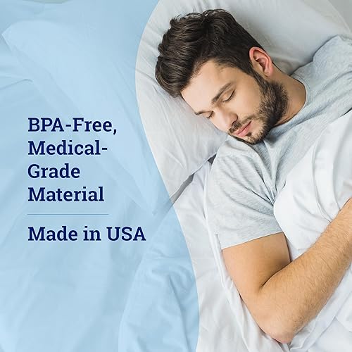 Miniatura 9 de ZQuiet Solución de boquilla antironquidos, kit de inicio de sistema de comodidad de 2 tamaños + dilatador nasal (paquete de 2 / suministro para 30