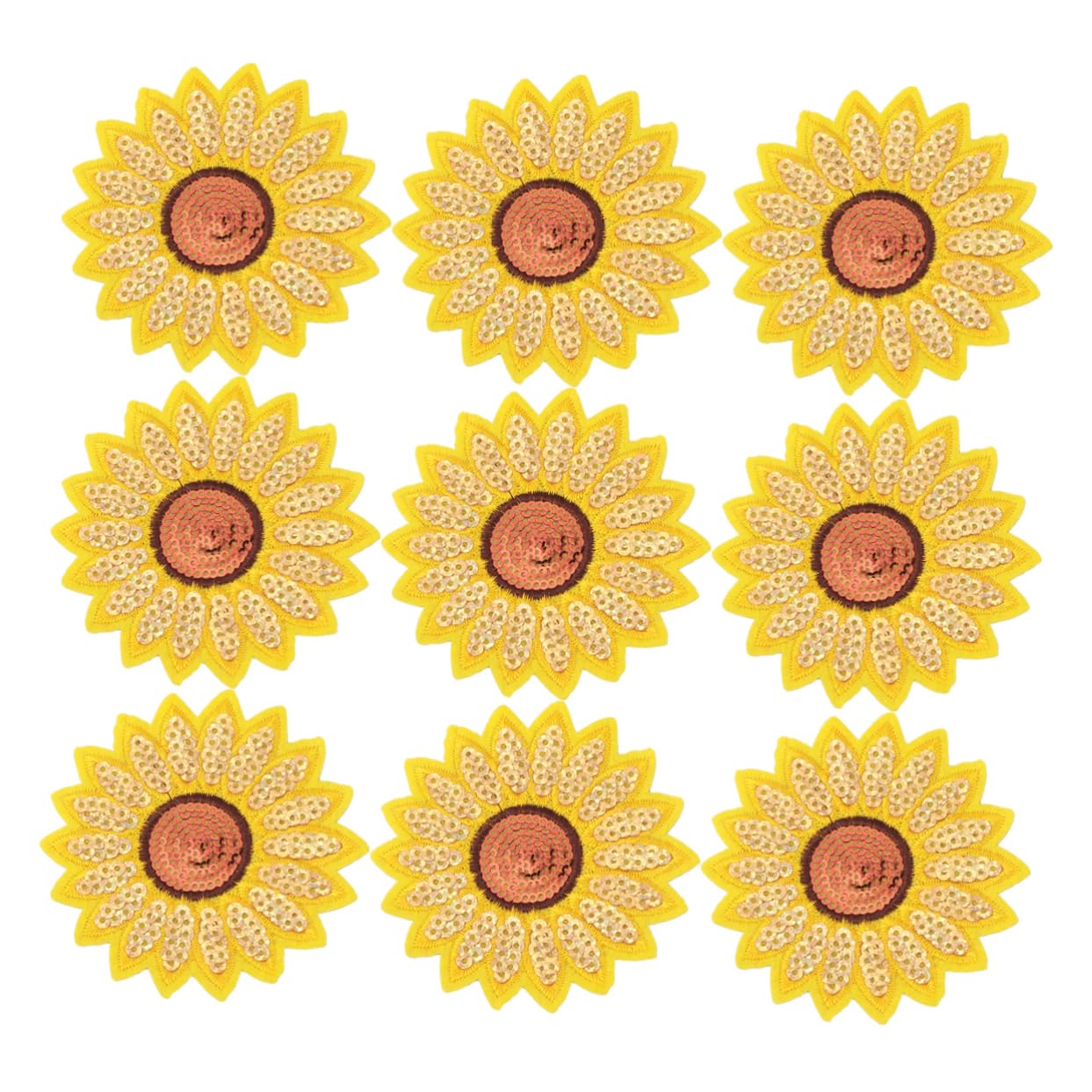 Operitacx 36pezzi Toppe Ricamate Patches Termoadesivi Per Abbigliamento e Accessori Per Riparazioni e Decorazioni Jeans Camicie e Borse