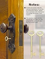 Vista 3 de KY-32 KY-33 Kit de llaves de esqueleto de repuesto para puertas de estilo antiguo