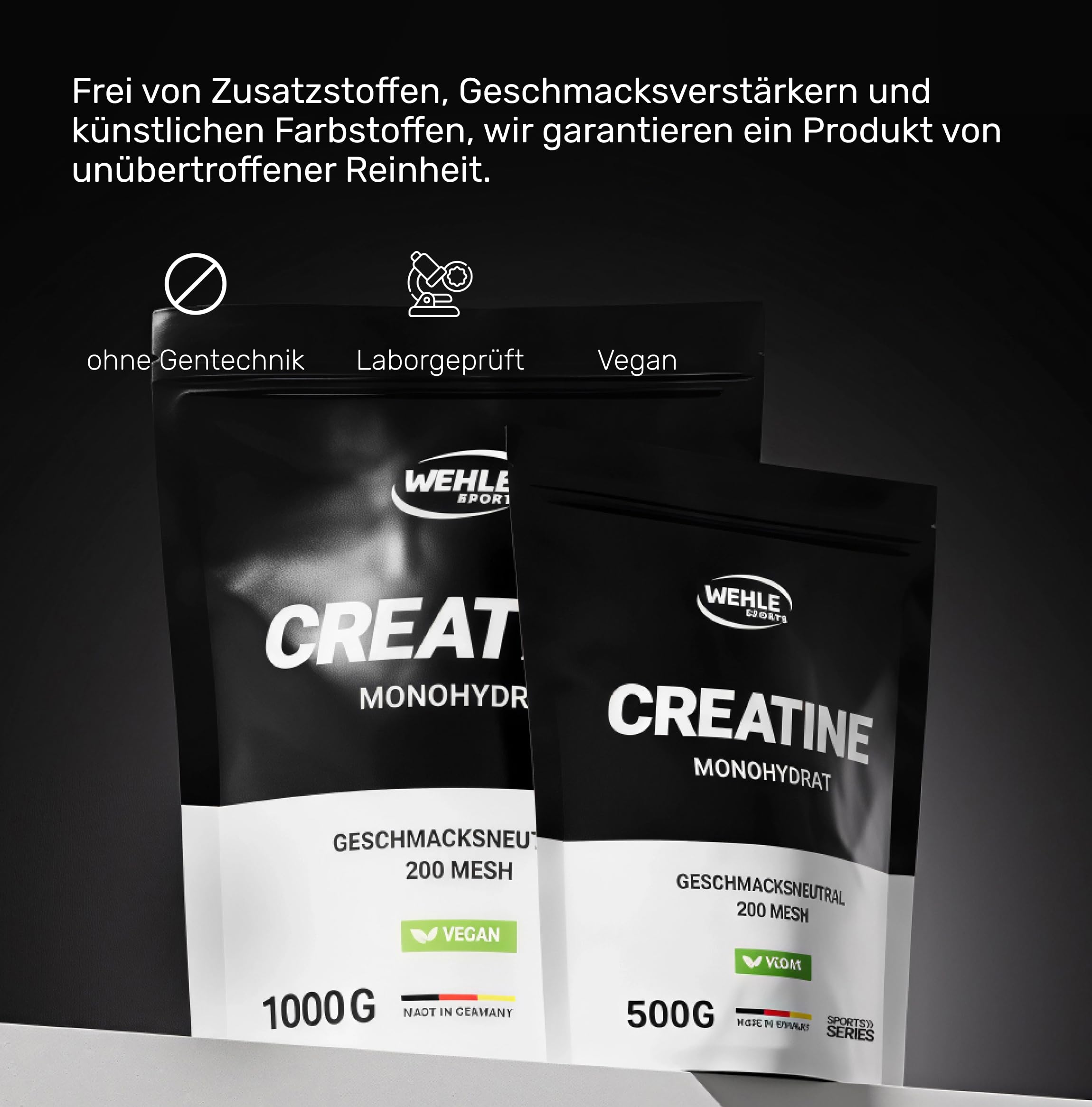 PURE CREATINE MONOHYDRATE Powder 1kg 200 Servings 200 Mesh Micronised Creatine £19.99 - PicClick UK - View #9