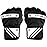 Sanabul Gel Boxing Hand Wraps for Men & Women Muay Thai MMA Kickboxing Quick Wraps Boxing Inner Gloves Wrist Knuckle Protection, Black/White, L/XL