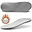 STSVZORR Winter Wool Warm Insole 220 lbs+ Arch Support Insert Metatarsal Pad Pain Relief Men Women Plantar Fasciitis Insole Orthotic Comfort Standing All Day, Work Boots Shoe Insole, Size 6-250MM