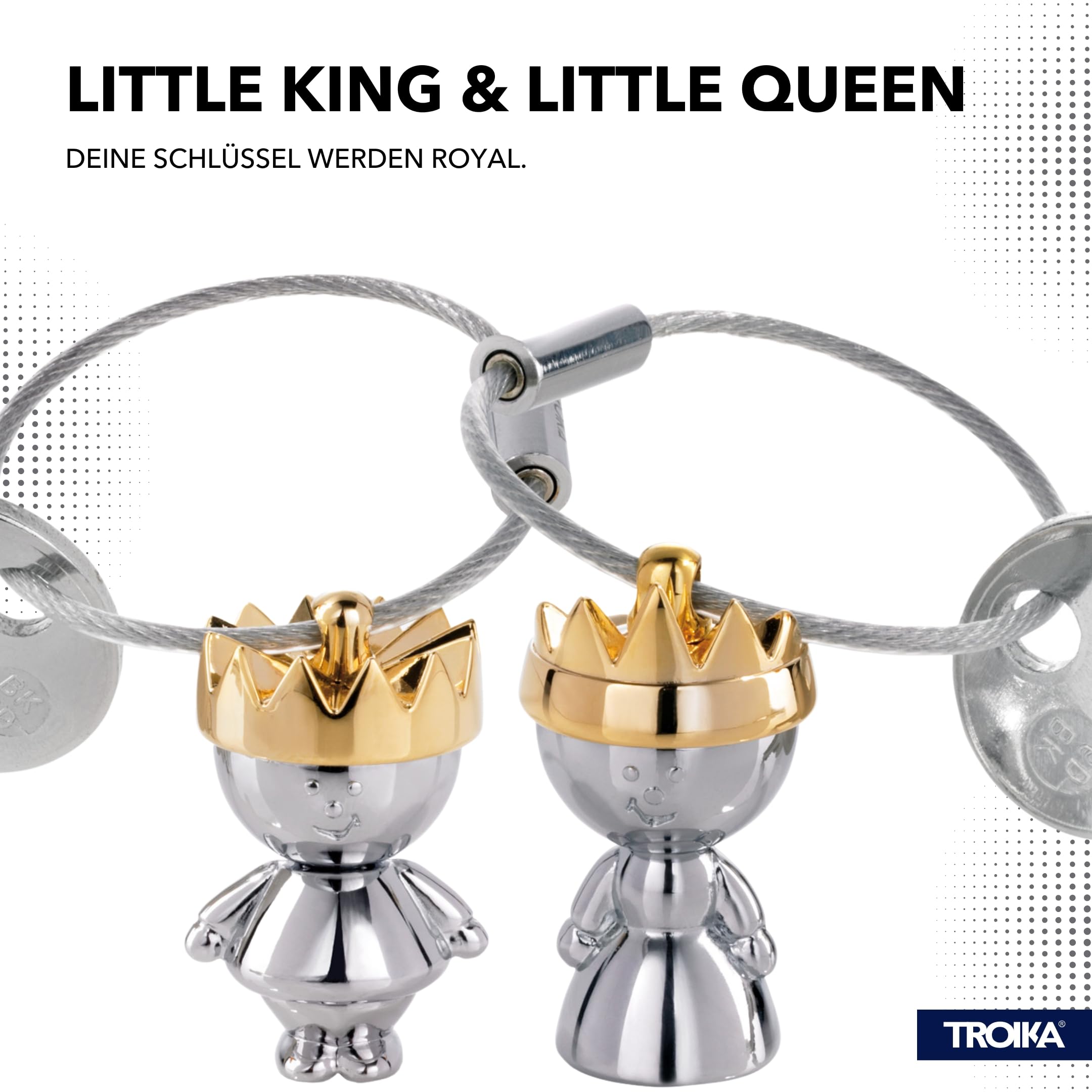 Amazon.co.jp: TROIKA GERMANY(トロイカ) LITTLE KING & LITTLE QUEEN