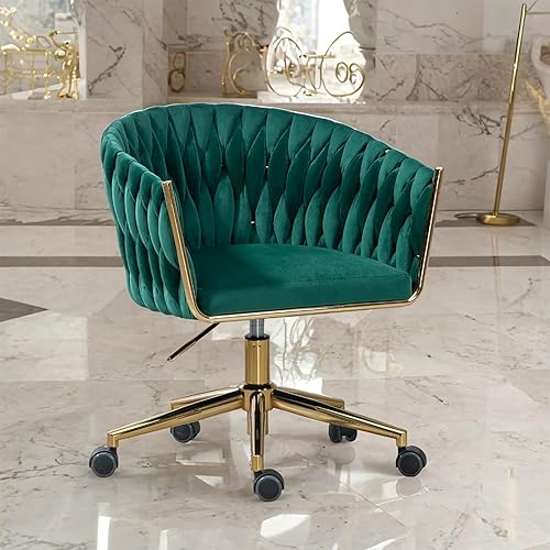 Miniatura 12 de Criss Cross Chair No Wheel Saucer Gaming Armless Swivel Vanity Chair Ergonomic Cross Legged Home Office Computer Chair for Home Living Room Bedroom