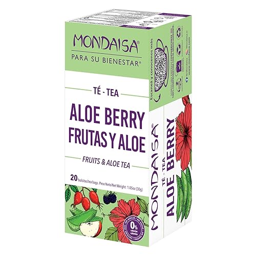 Miniatura 10 de MONDAISA - Té de frutas, 20 bolsas de té (paquete de 4), certificado KOSHER