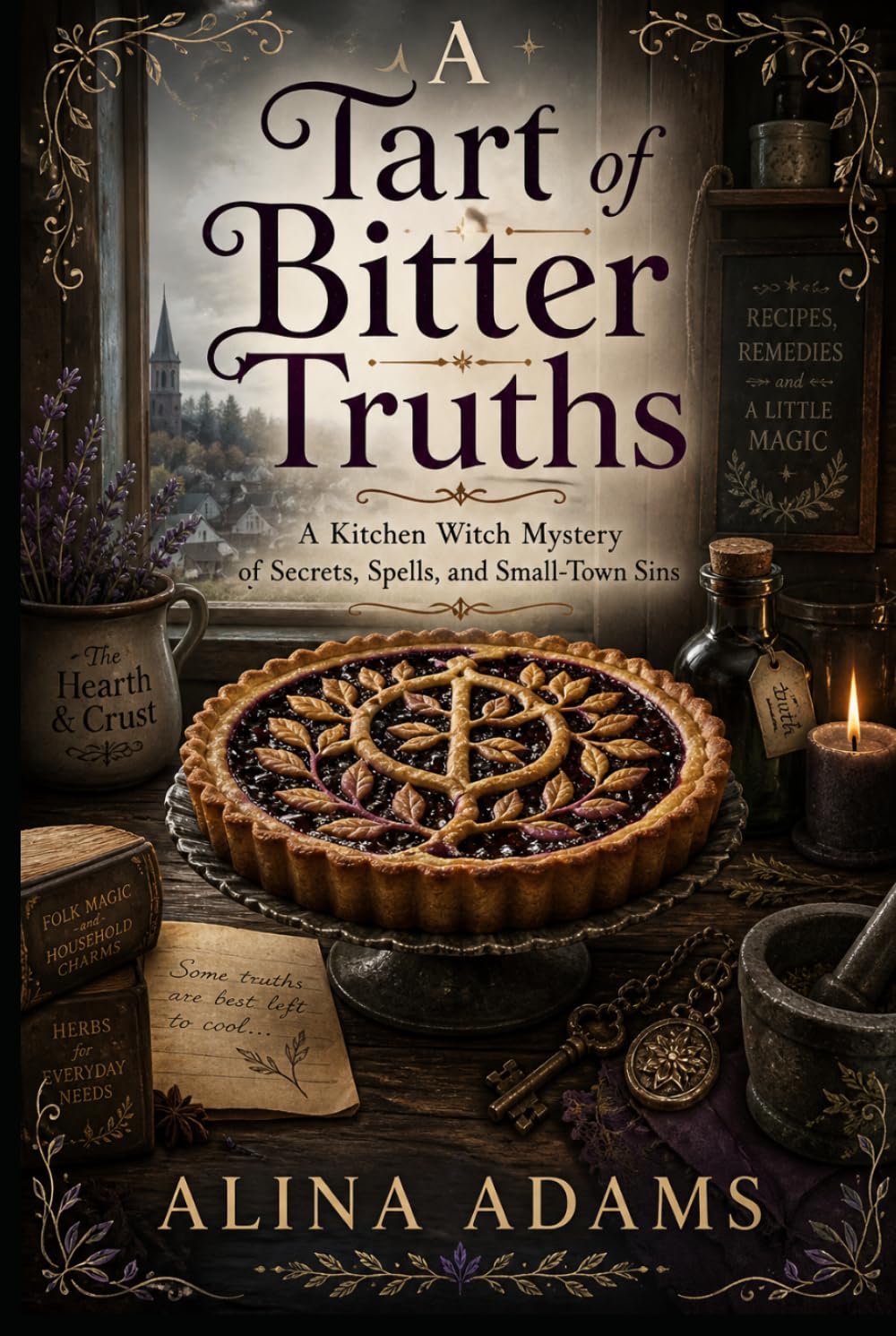 A Tart Of Bitter Truths: A Kitchen Witch Mystery Of Secrets, Spells, and Small-Town Sins
