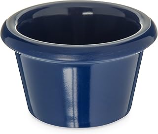 CFS S27560 Melamine Smooth Ramekin, 1.5 oz, Cobalt Blue